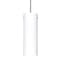 Besa Lighting Stilo 18 Stem Pendant, Opal Matte, Satin Nickel Finish, 1x11W LED 1TT-412807-LED-SN - alternate 1